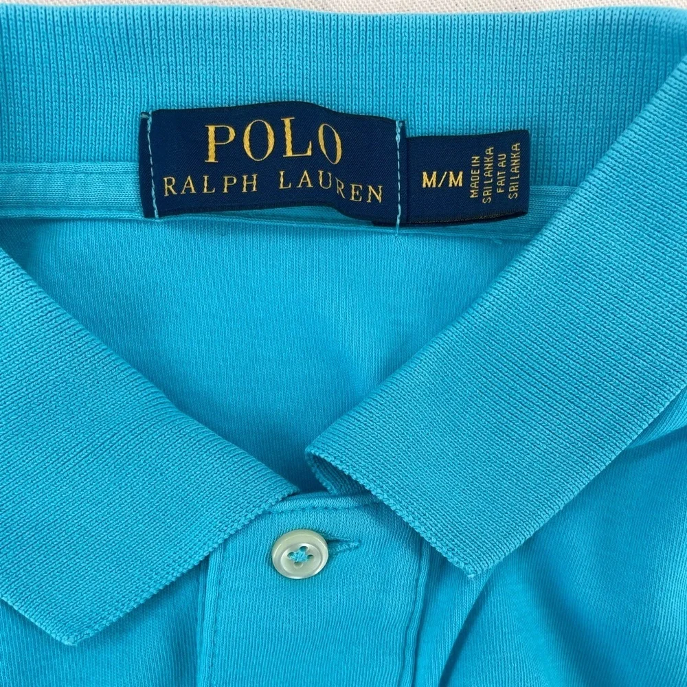 Polo by Ralph Lauren Men’s Turquoise Polo Shirt